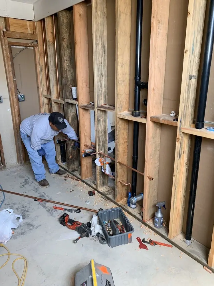 Commercial rough-in plumbing for Trenchless Sewer Repair in Matthews